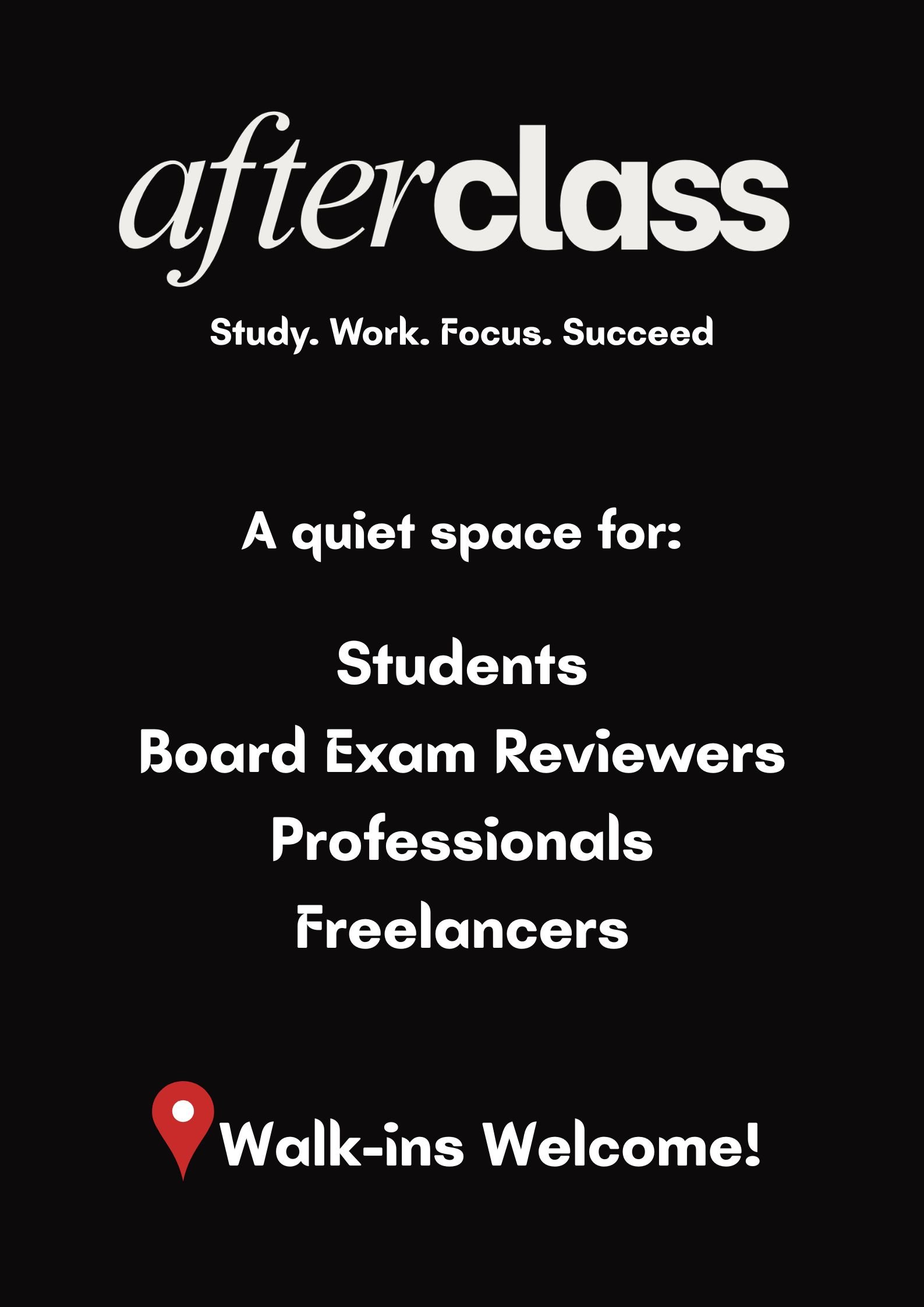 AfterClass Study Hub